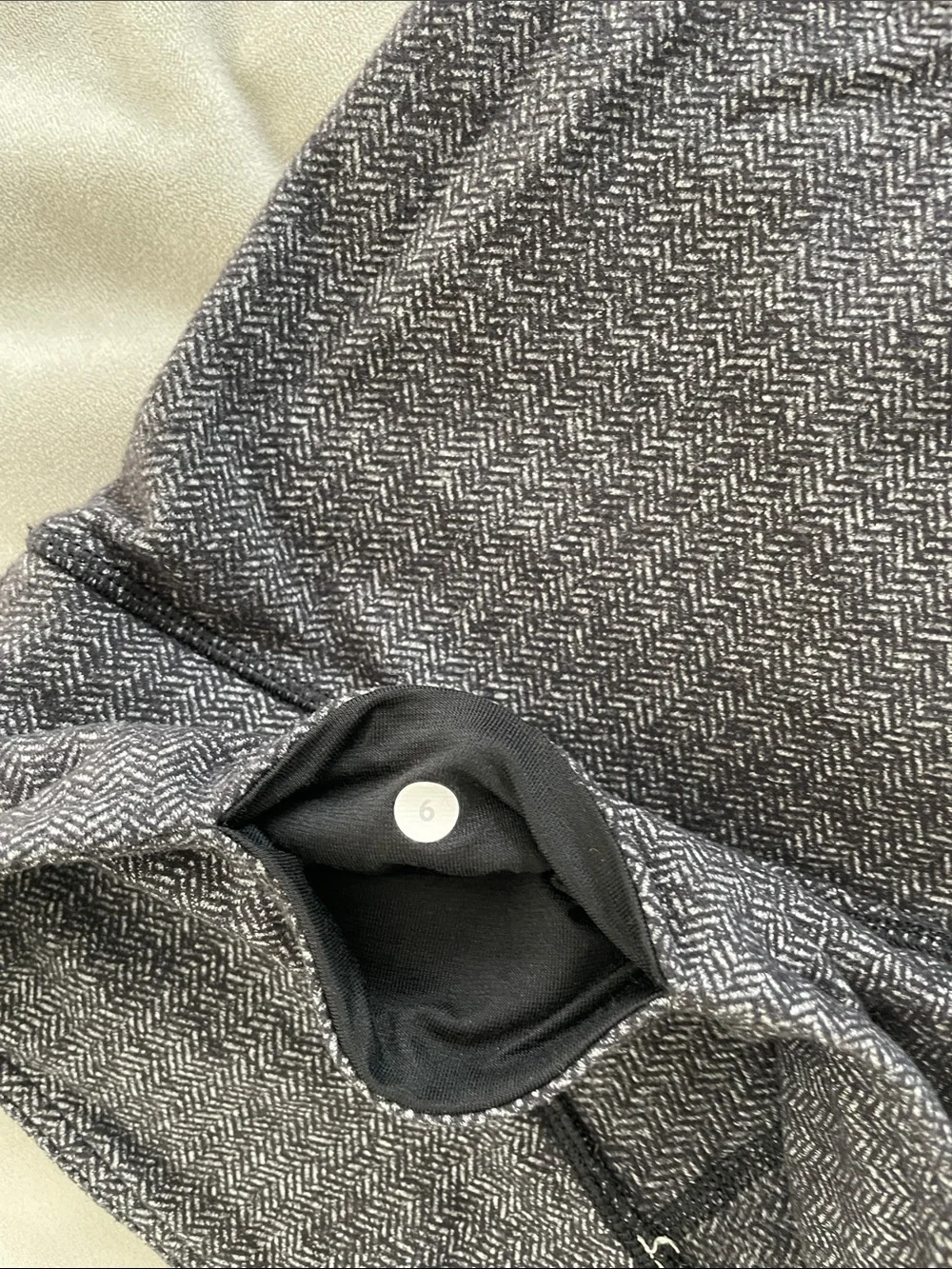 lululemon athletica Dark Gray Girls' Seamless Leggings